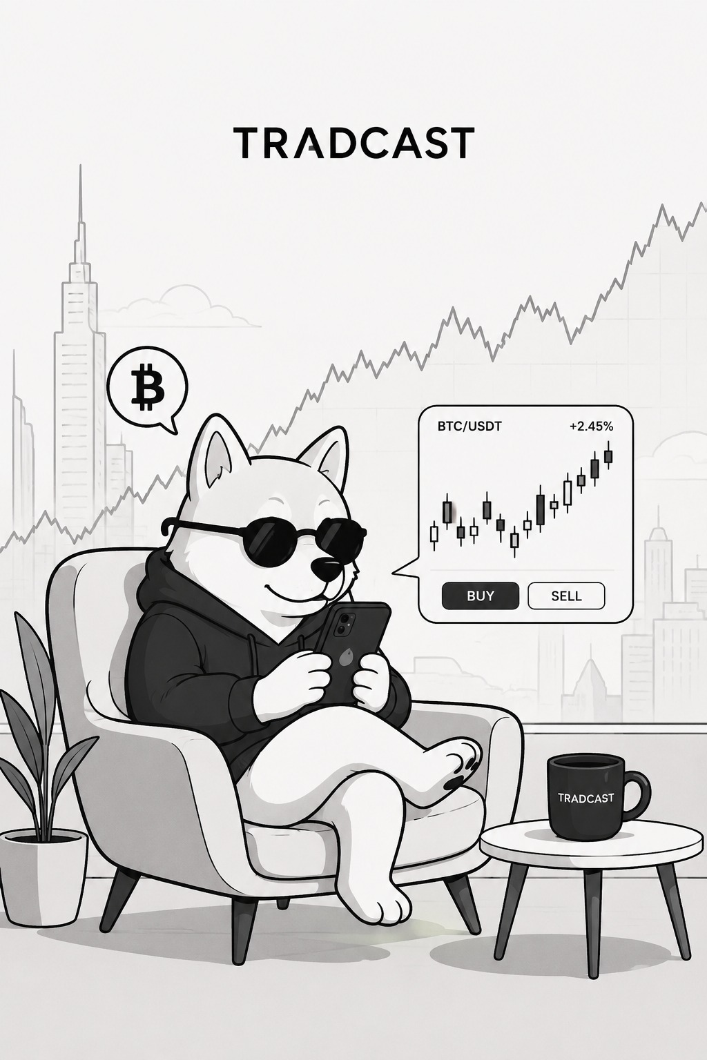 TradCast — volatile futures simulation