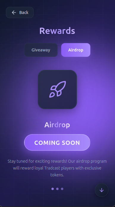 TPOINT Airdrop Interface